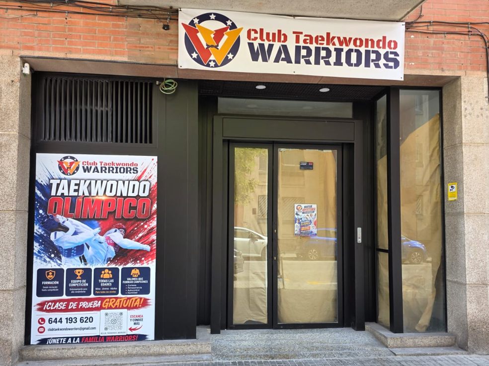 Entrada del Club Taekwondo Warriors